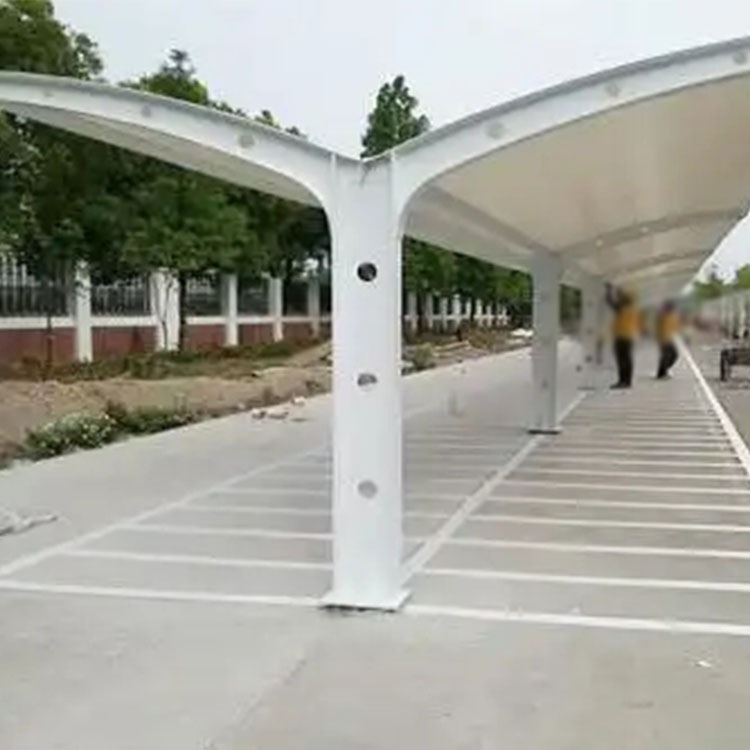 嘉兴膜结构电动车棚