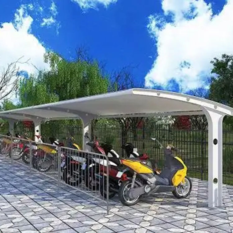 嘉兴膜结构电动车棚